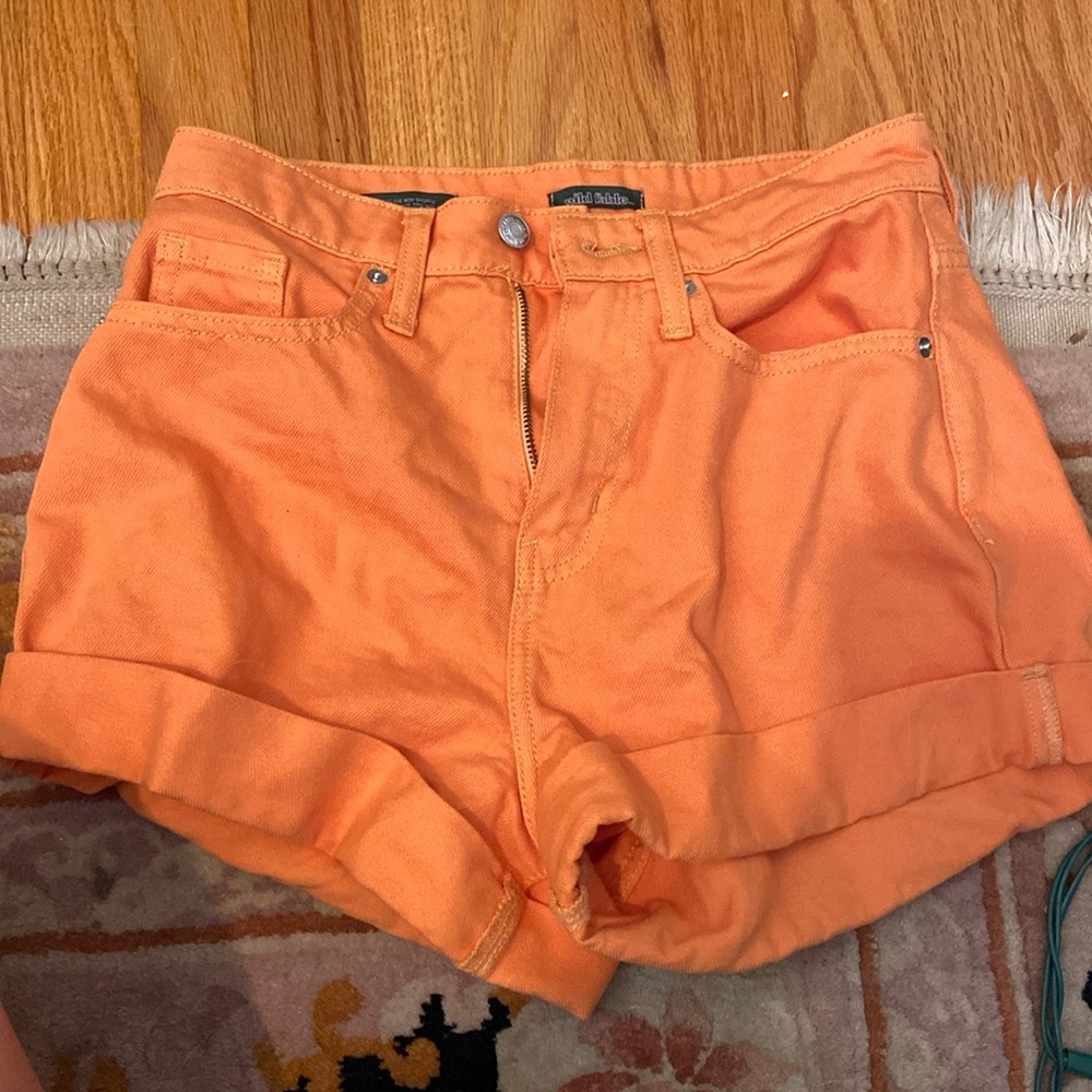Orange Wild Fable jean shorts size 00